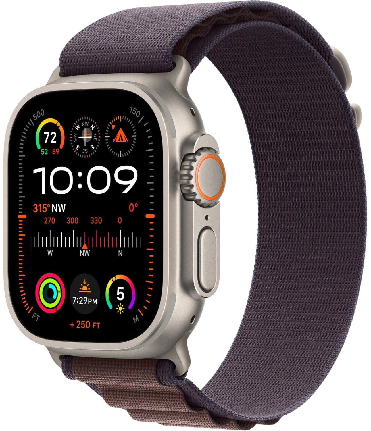 Apple Watch Ultra 2 Titan 49mm Alpine Loop Indigo Medium Apple Watch Ultra 2 Titan 49mm Alpine Loop Indigo Medium